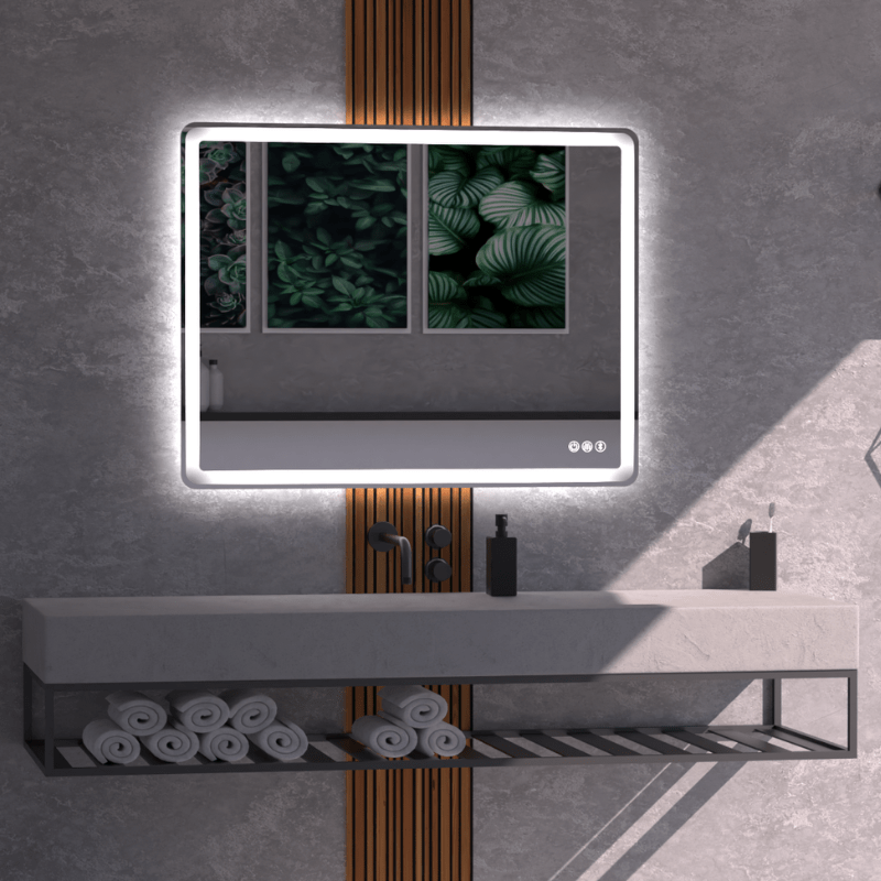 Lume Rectangle LED Bathroom Mirror