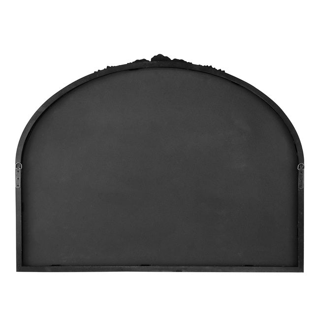 Bingley Rose Black Arch Mirror