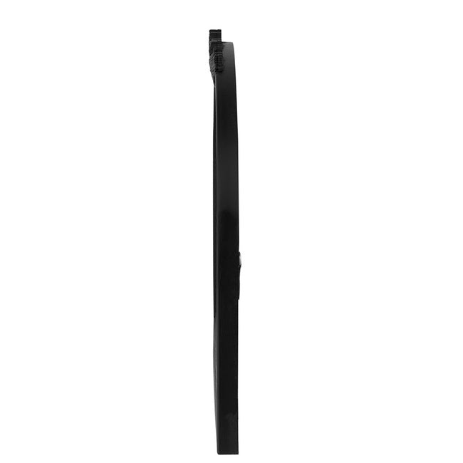 Bingley Rose Black Arch Mirror