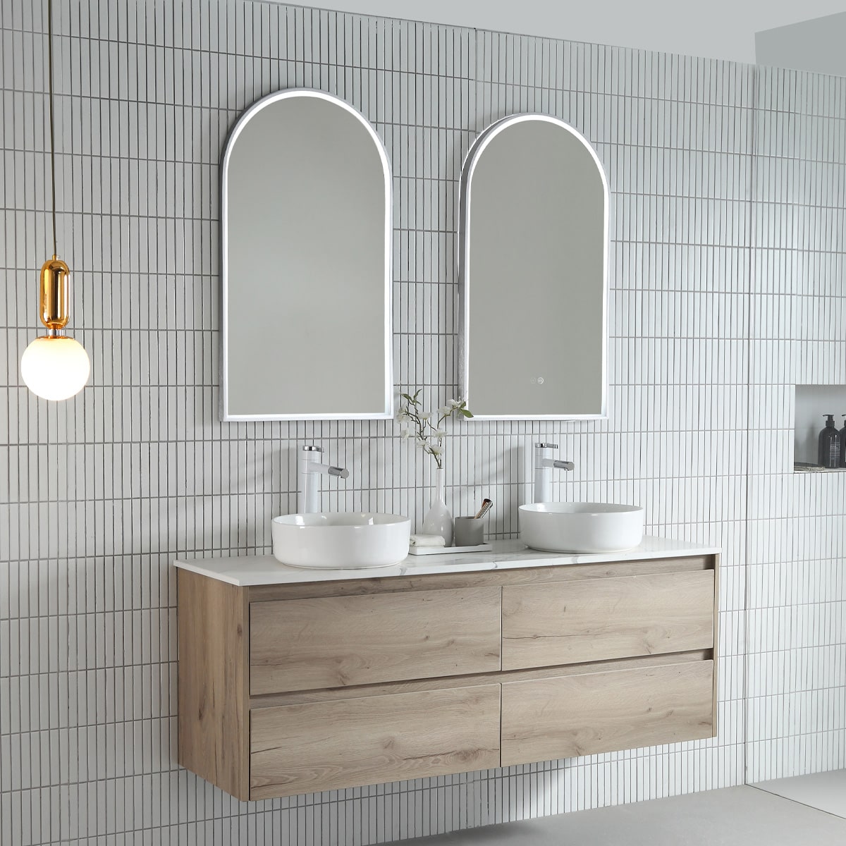 Arch LED Mirror
