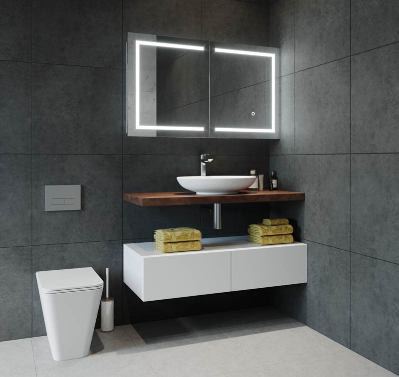 Vera LED Shaving Cabinet