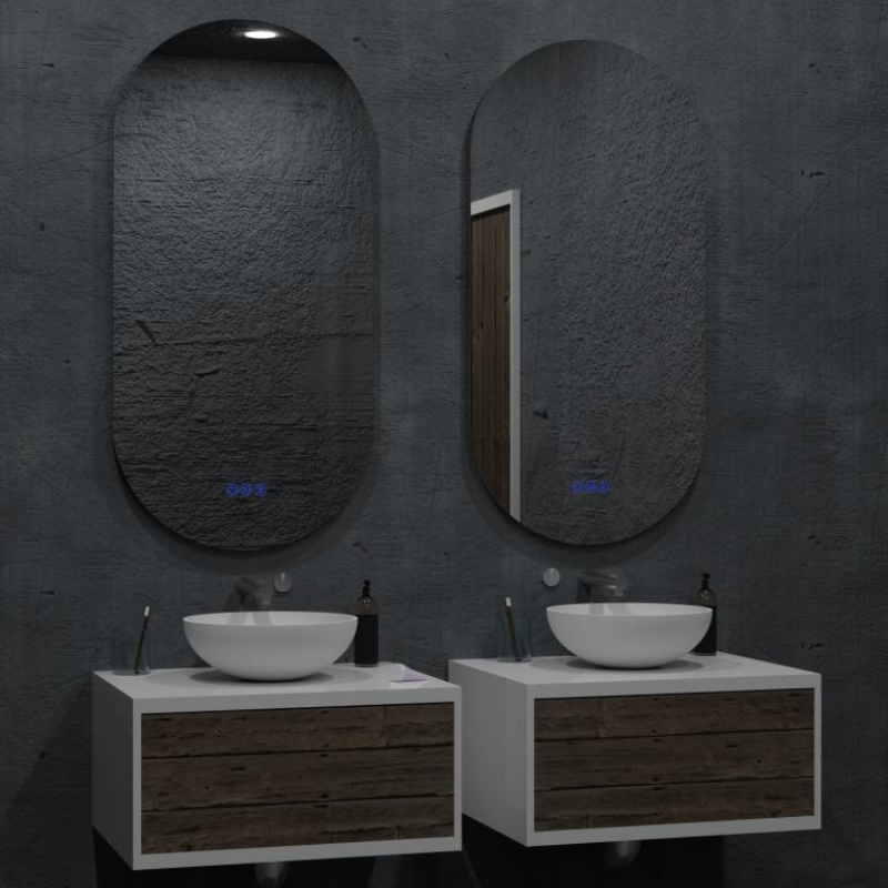 Orvis Oval LED Bathroom Mirror