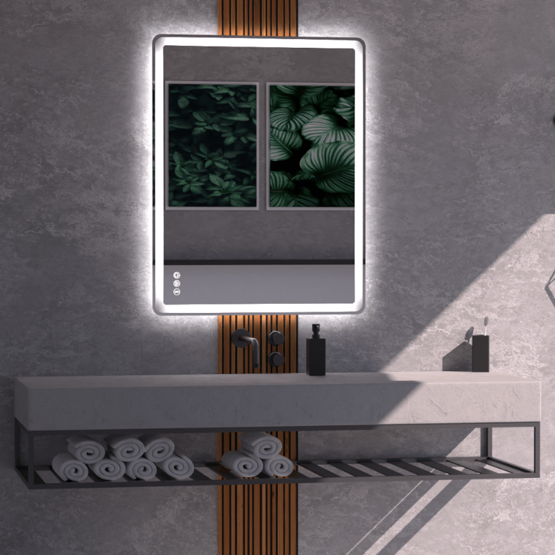 Lume Rectangle LED Bathroom Mirror