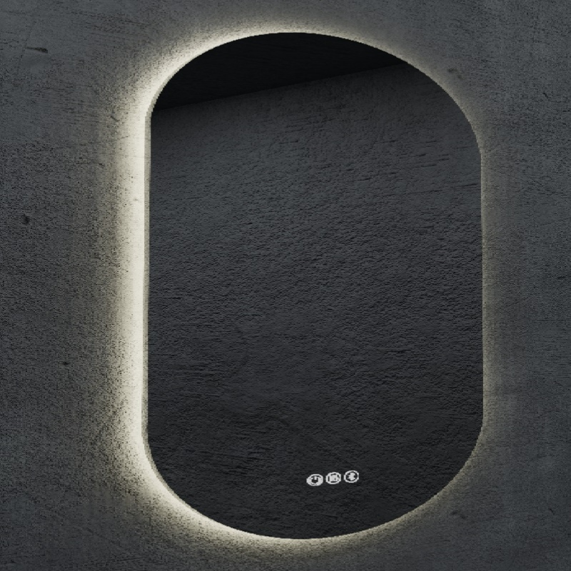 Orvis Oval LED Bathroom Mirror
