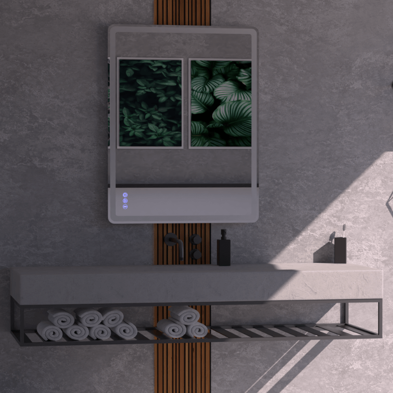 Lume Rectangle LED Bathroom Mirror