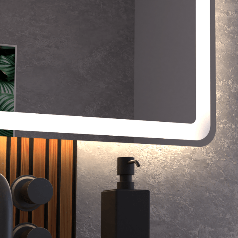Lume Rectangle LED Bathroom Mirror