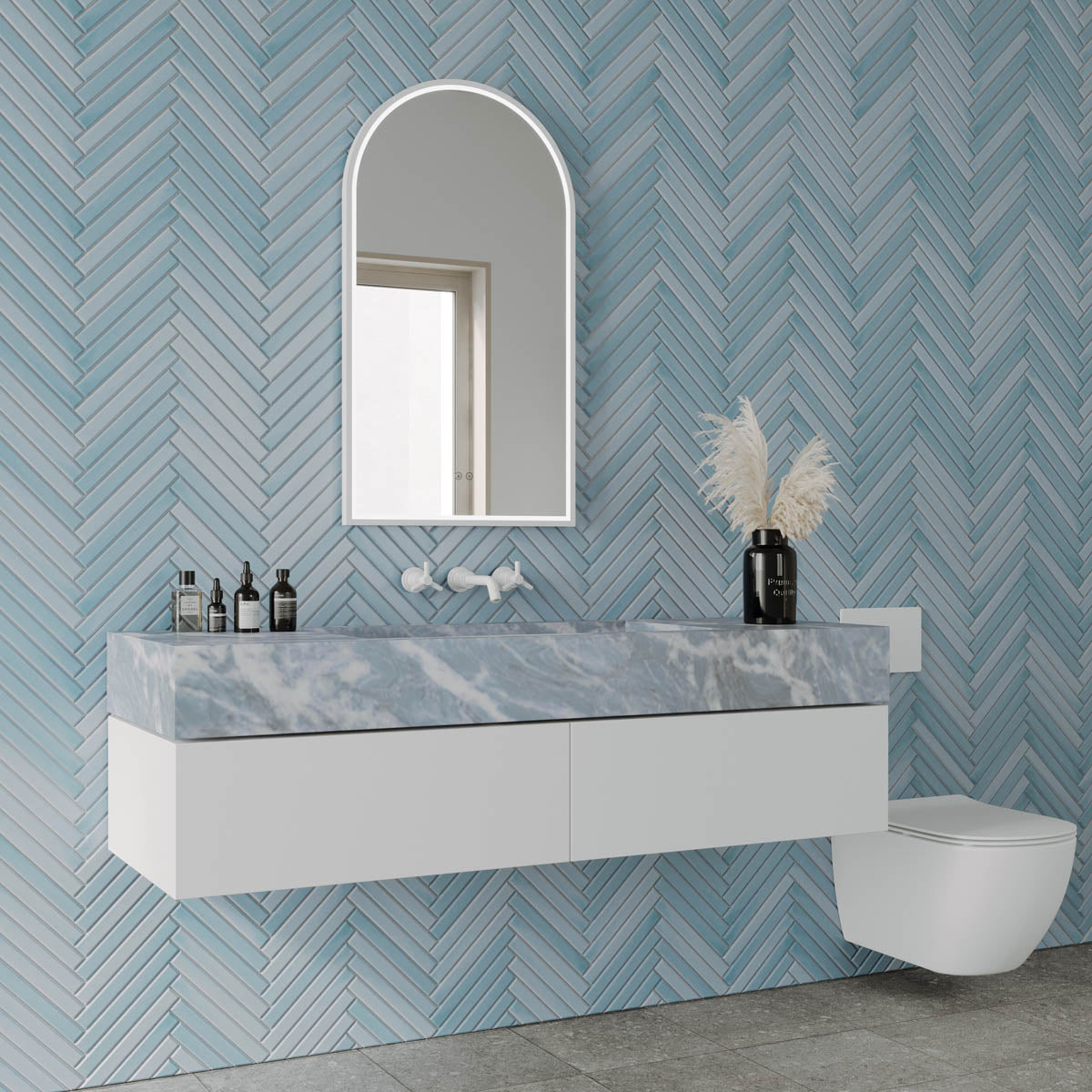 Arch LED Mirror