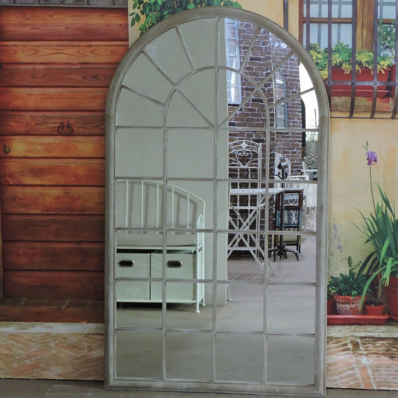 Alice Arched Garden Mirror
