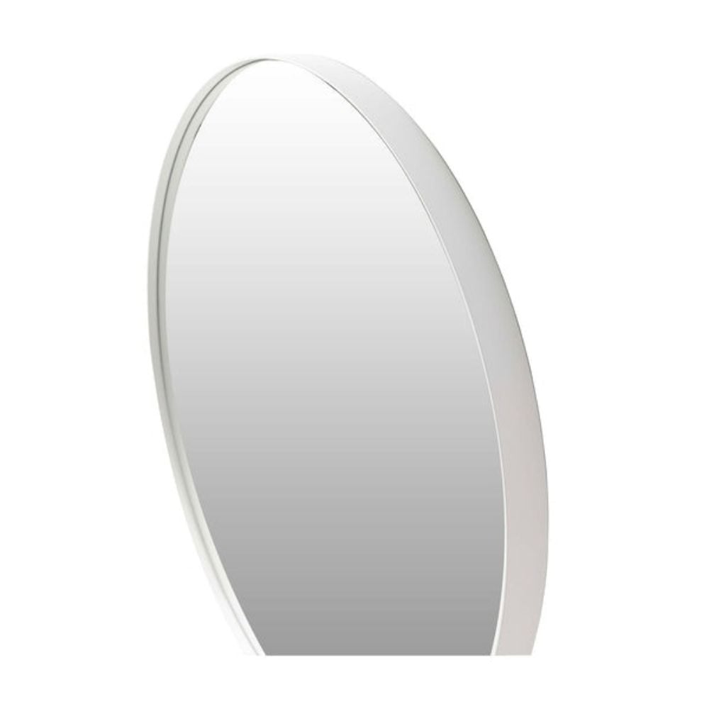 Barcelona White Round Bathroom Mirror