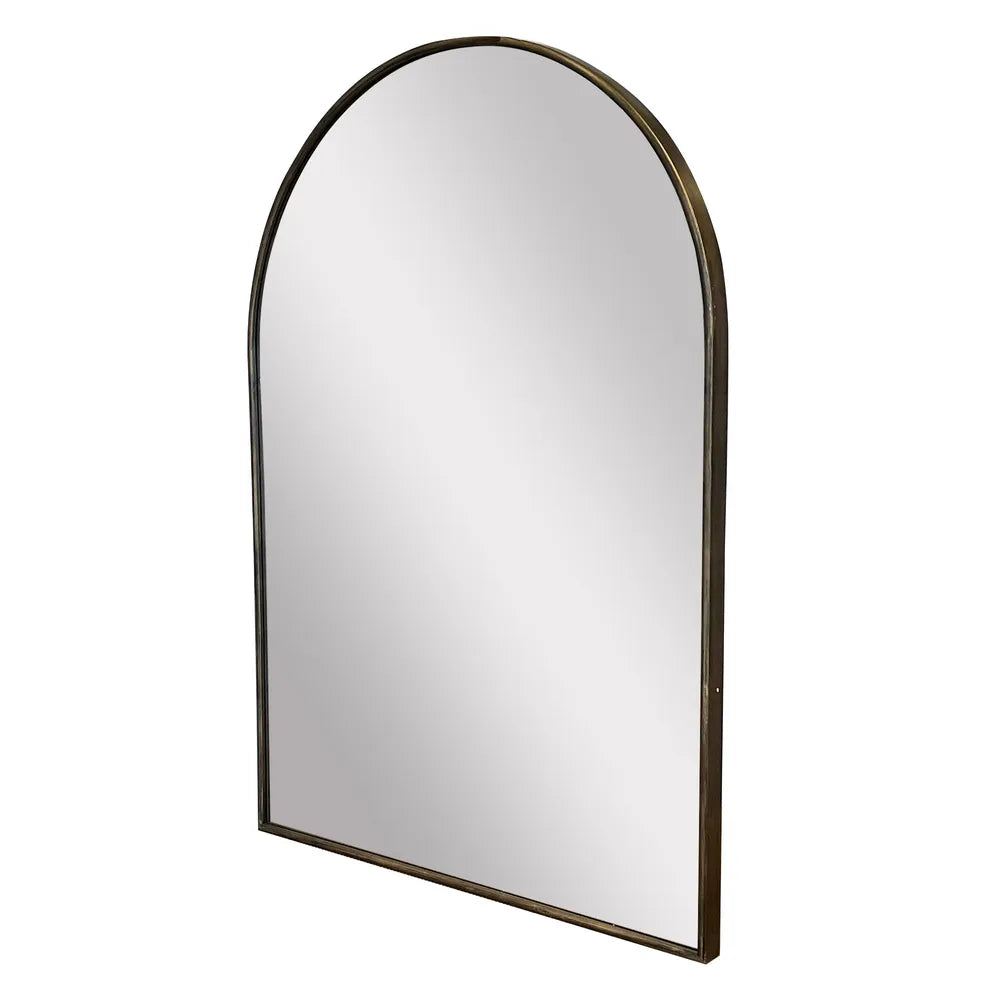 Callia Brass Arched Mirror