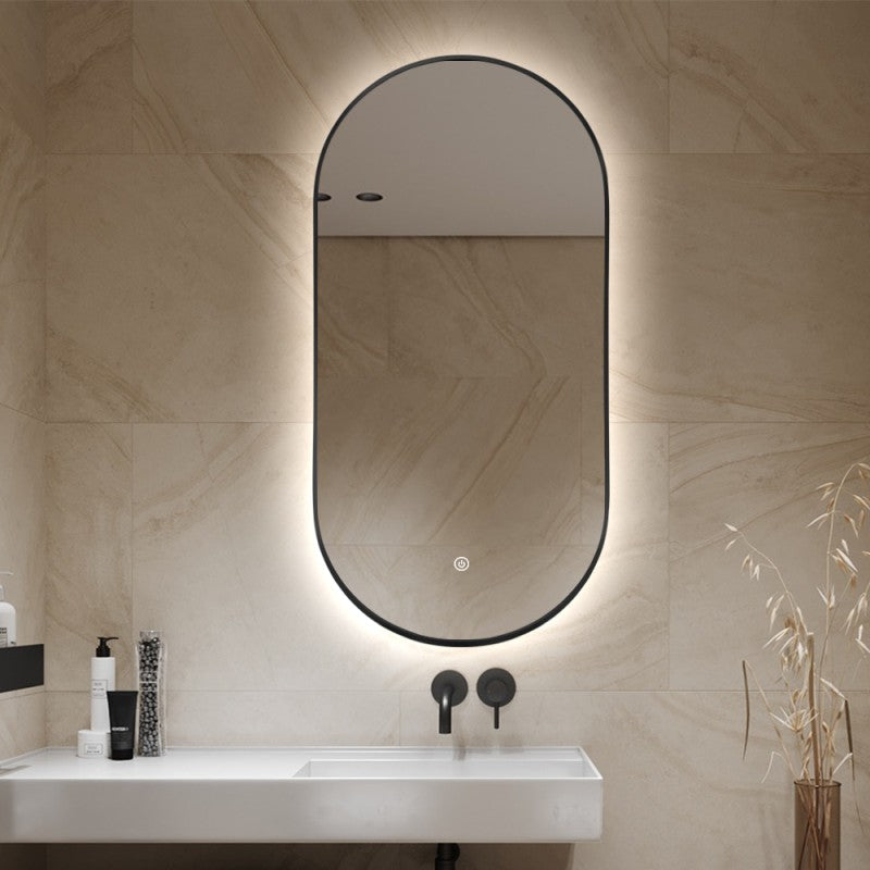 Darana LED Oval Bathroom Mirror