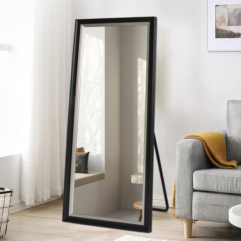 Nebula Black and SIlver Full Length Mirror