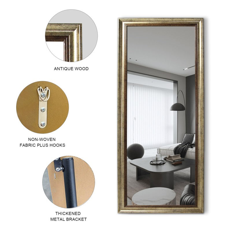 Nebula Copper Full Length Mirror