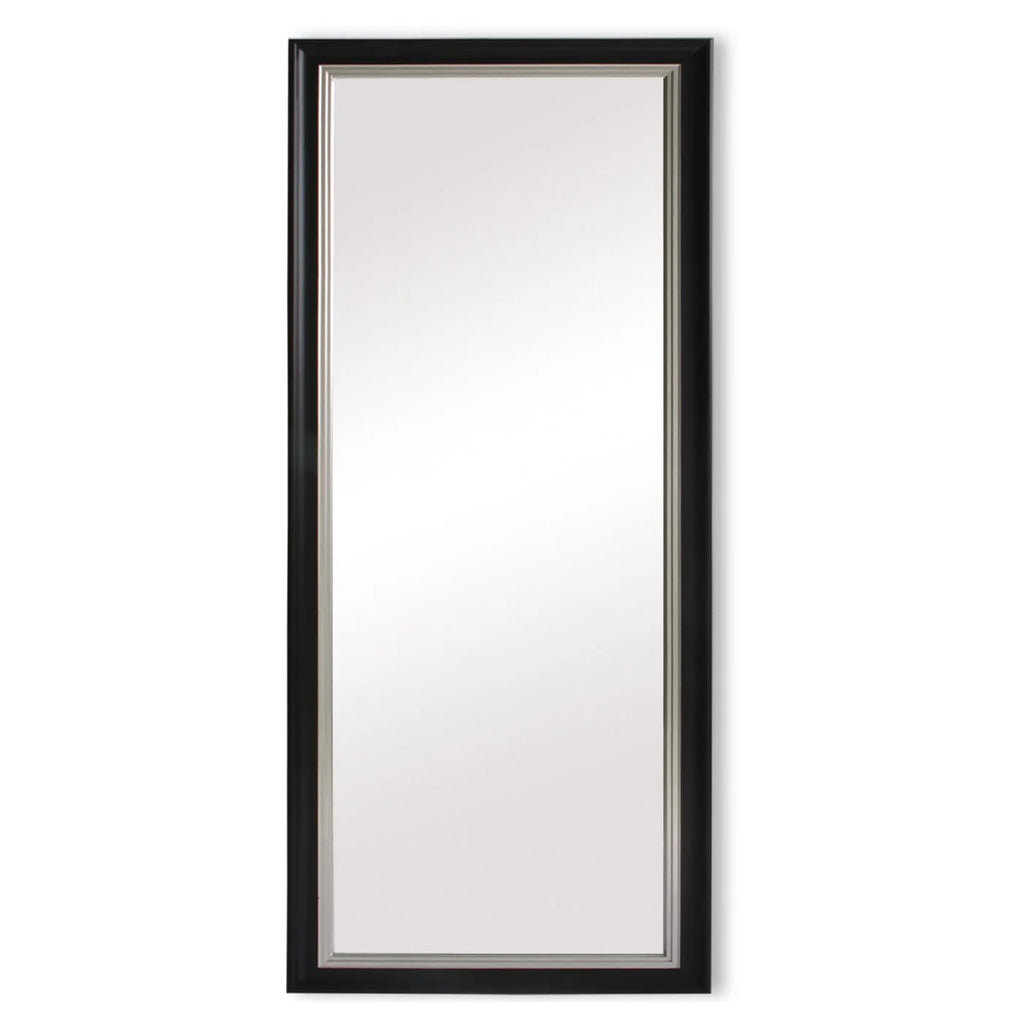 Nebula Black and SIlver Full Length Mirror