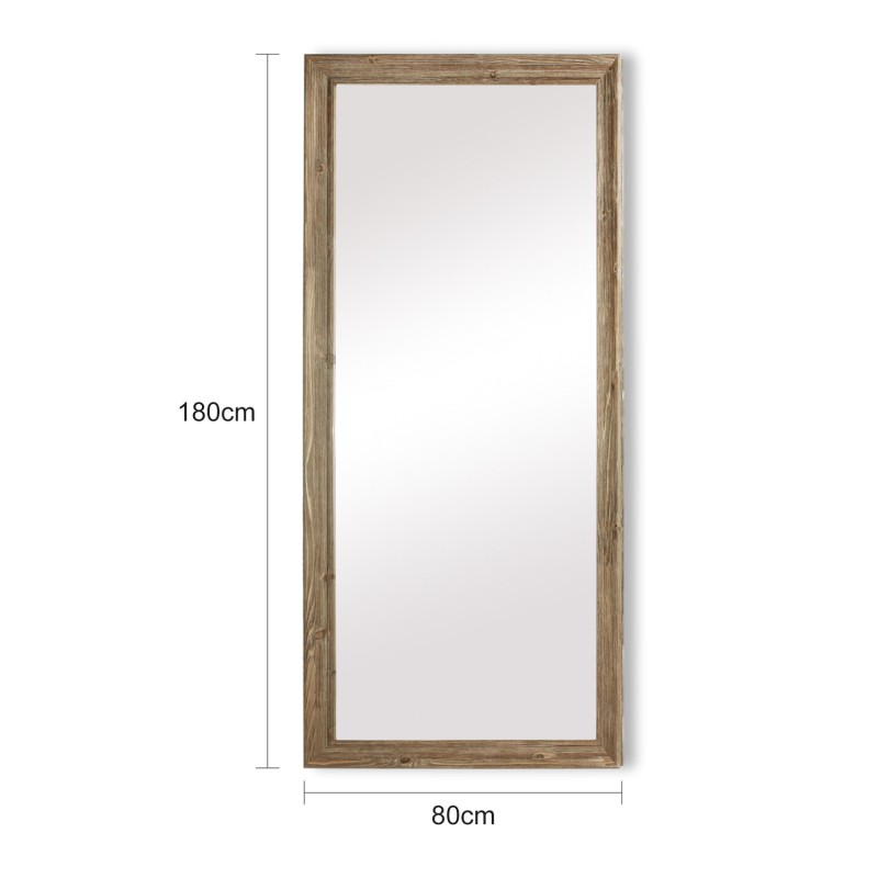 Jezebel Wood Full Length Mirror