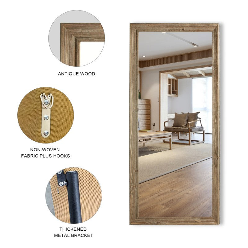 Jezebel Wood Full Length Mirror