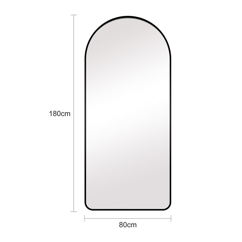 Xanthia Black Arch Full Length Mirror
