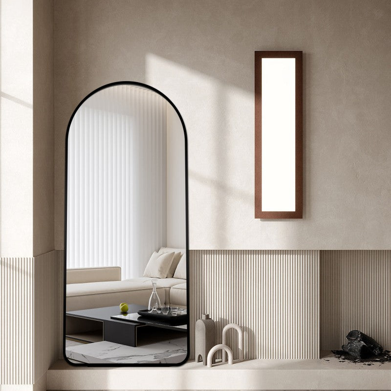 Xanthia Black Arch Full Length Mirror