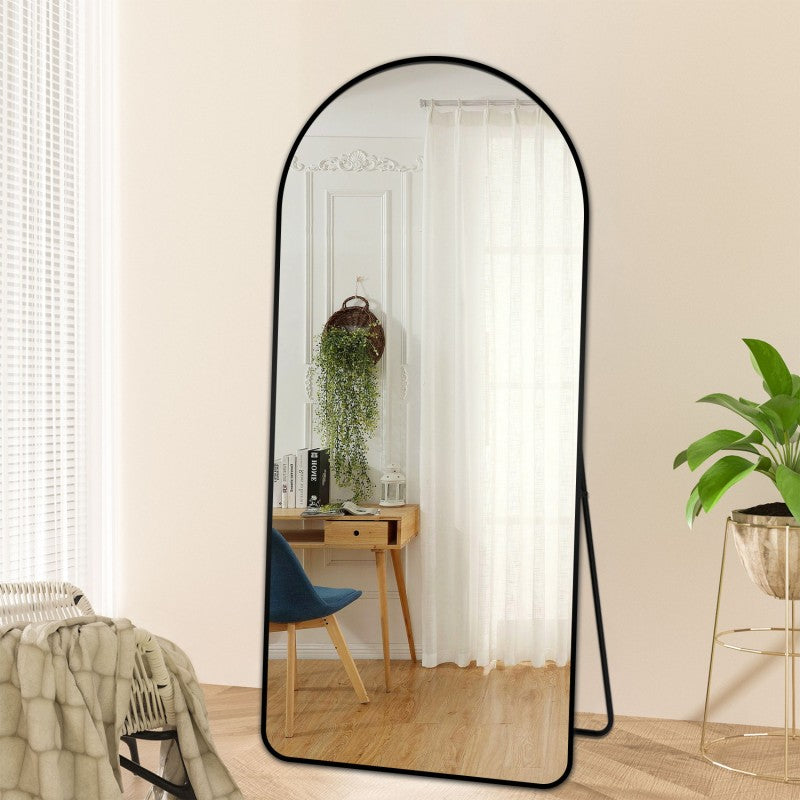 Xanthia Black Arch Full Length Mirror