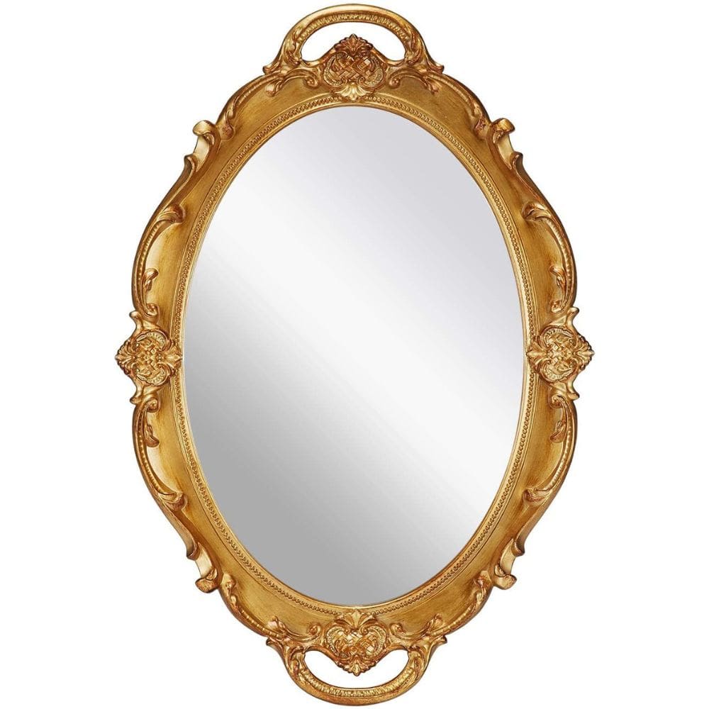 Oval outlet mirror