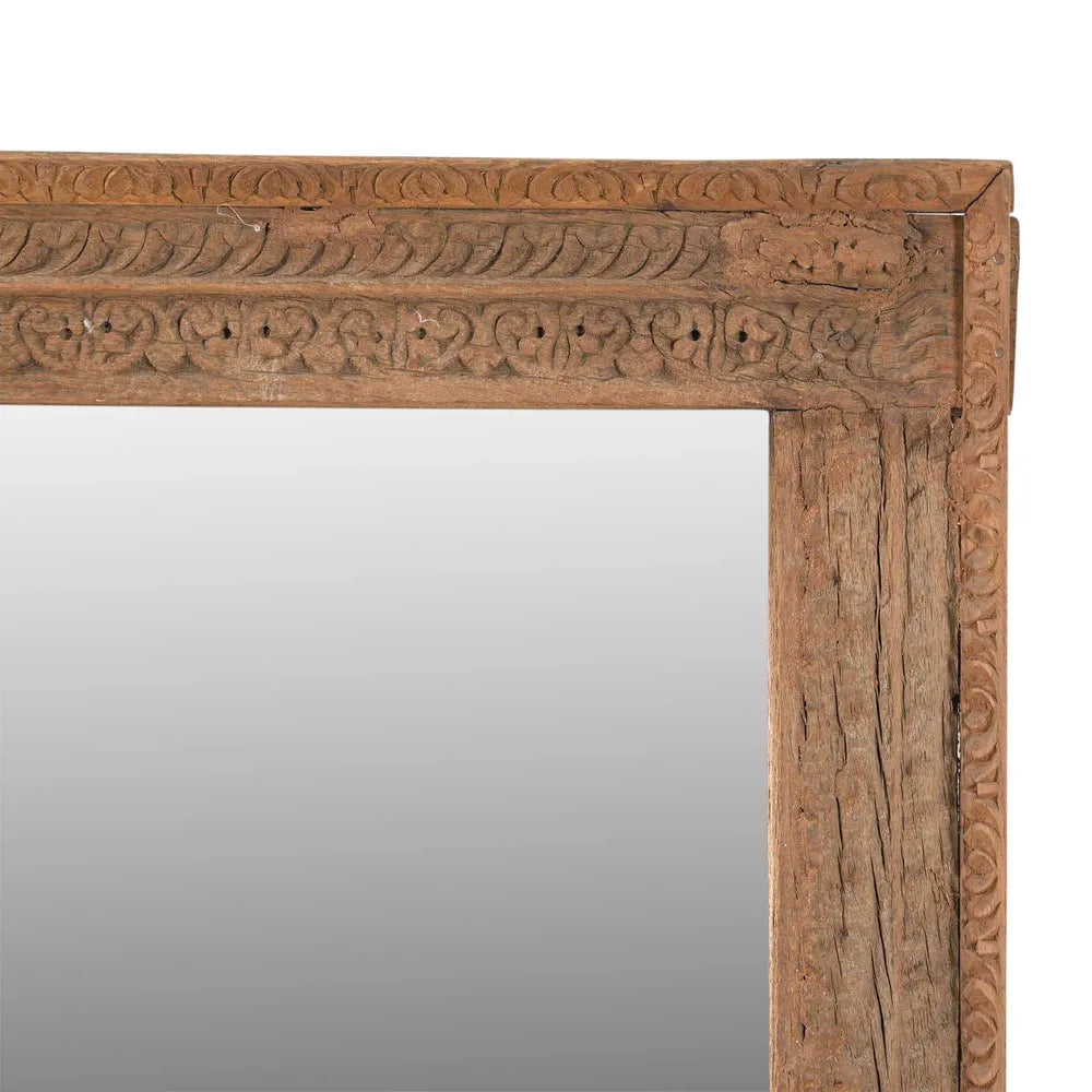 Javiera Vintage Wood Full Length Mirror