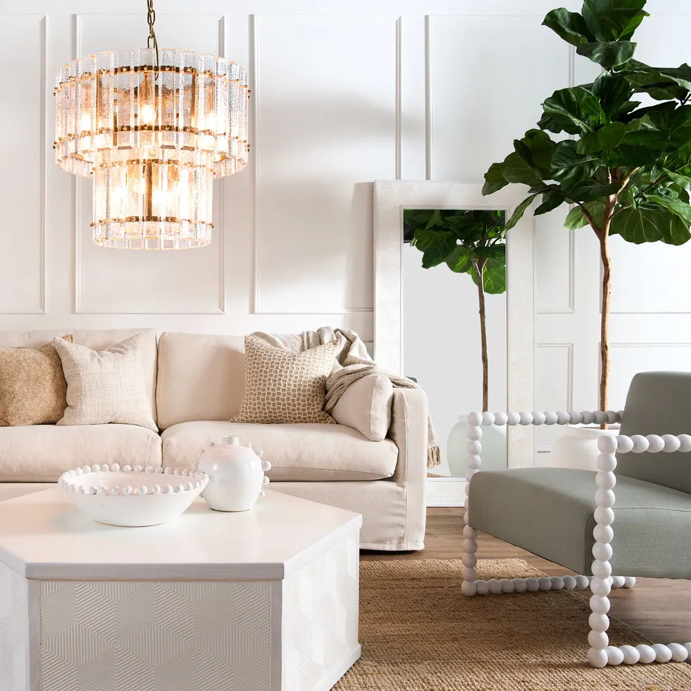 Katerina White Full Length Mirror