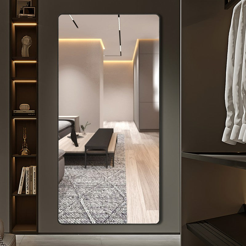 Lux Black Framed Full Length Mirror