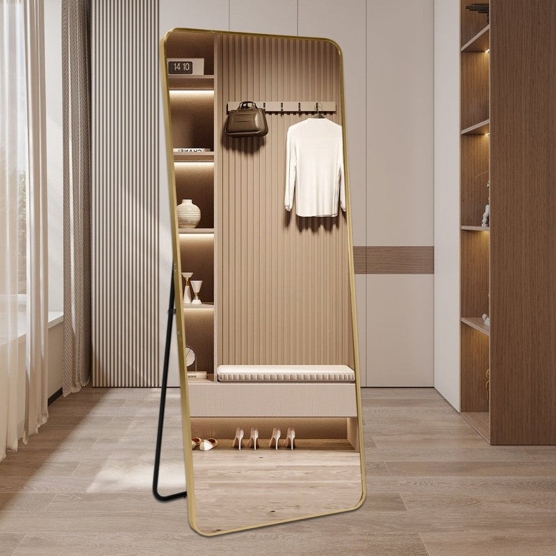 Lux Gold Framed Full Length Mirror