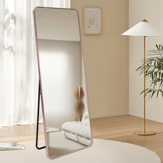 Magnus Rose Gold Framed Full Length Mirror