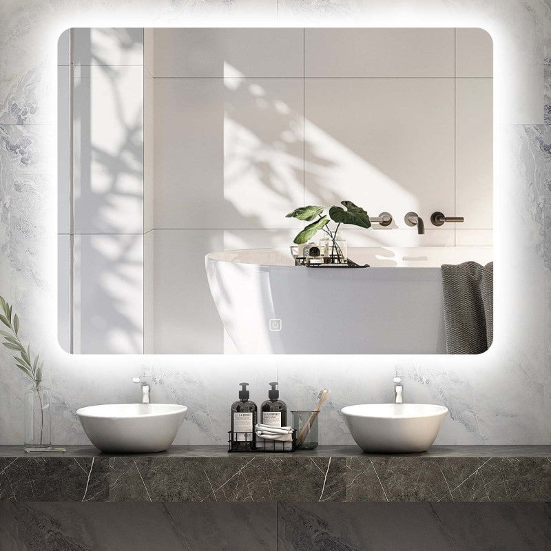Megara Rectangular LED Mirror