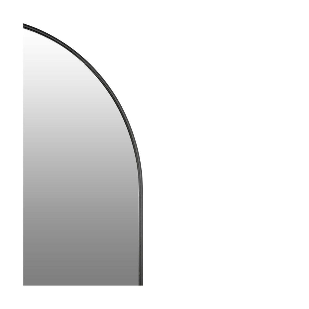 Piza Black Arched Bathroom Mirror