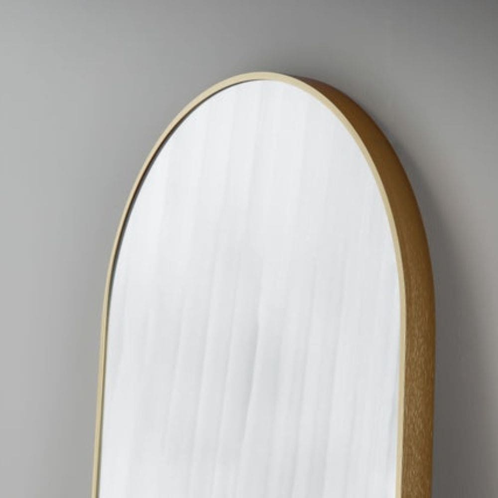Piza Brass Arch Full length Mirror