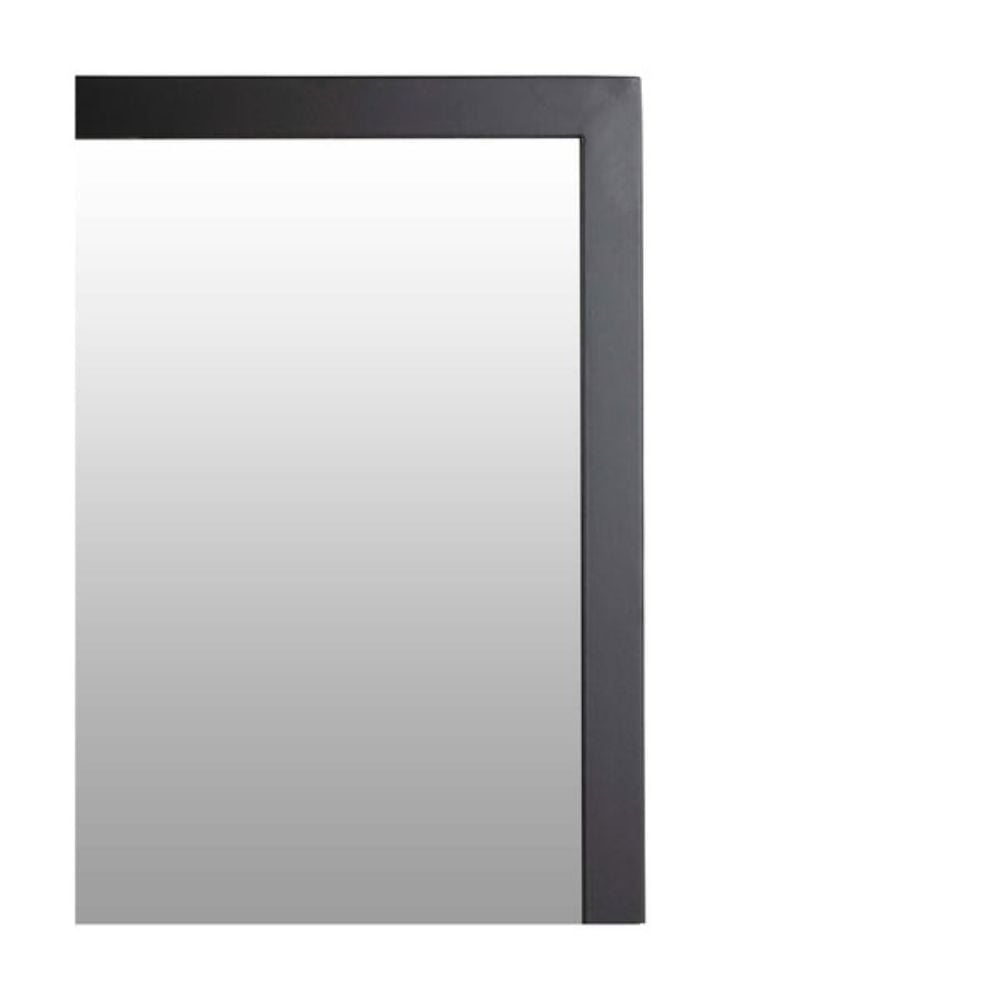 Rotterdam Black Rectangle Mirror