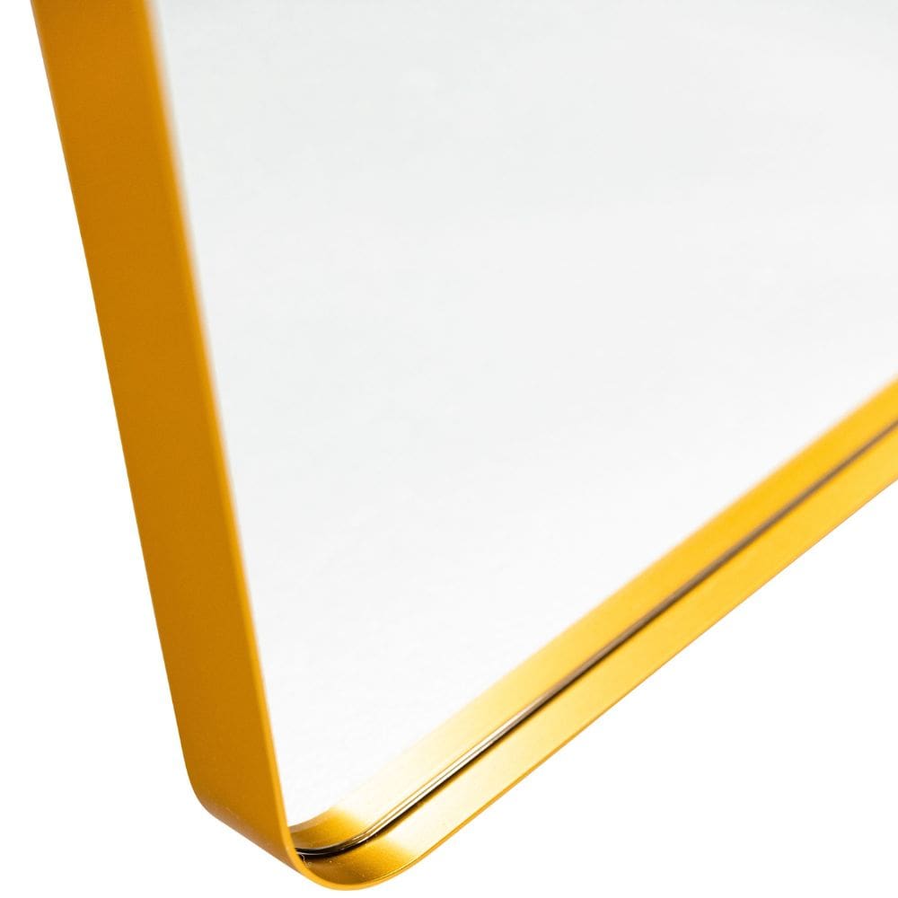 Sienna Gold Recessed Frame Mirror