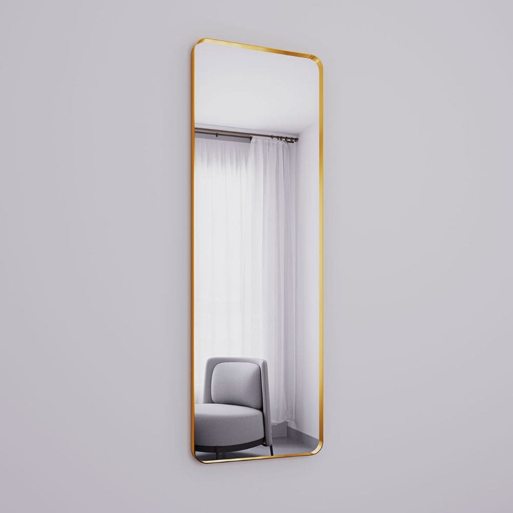 Sienna Gold Recessed Frame Mirror