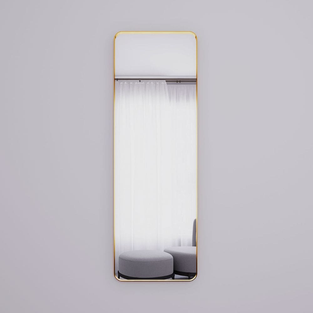 Sienna Gold Recessed Frame Mirror