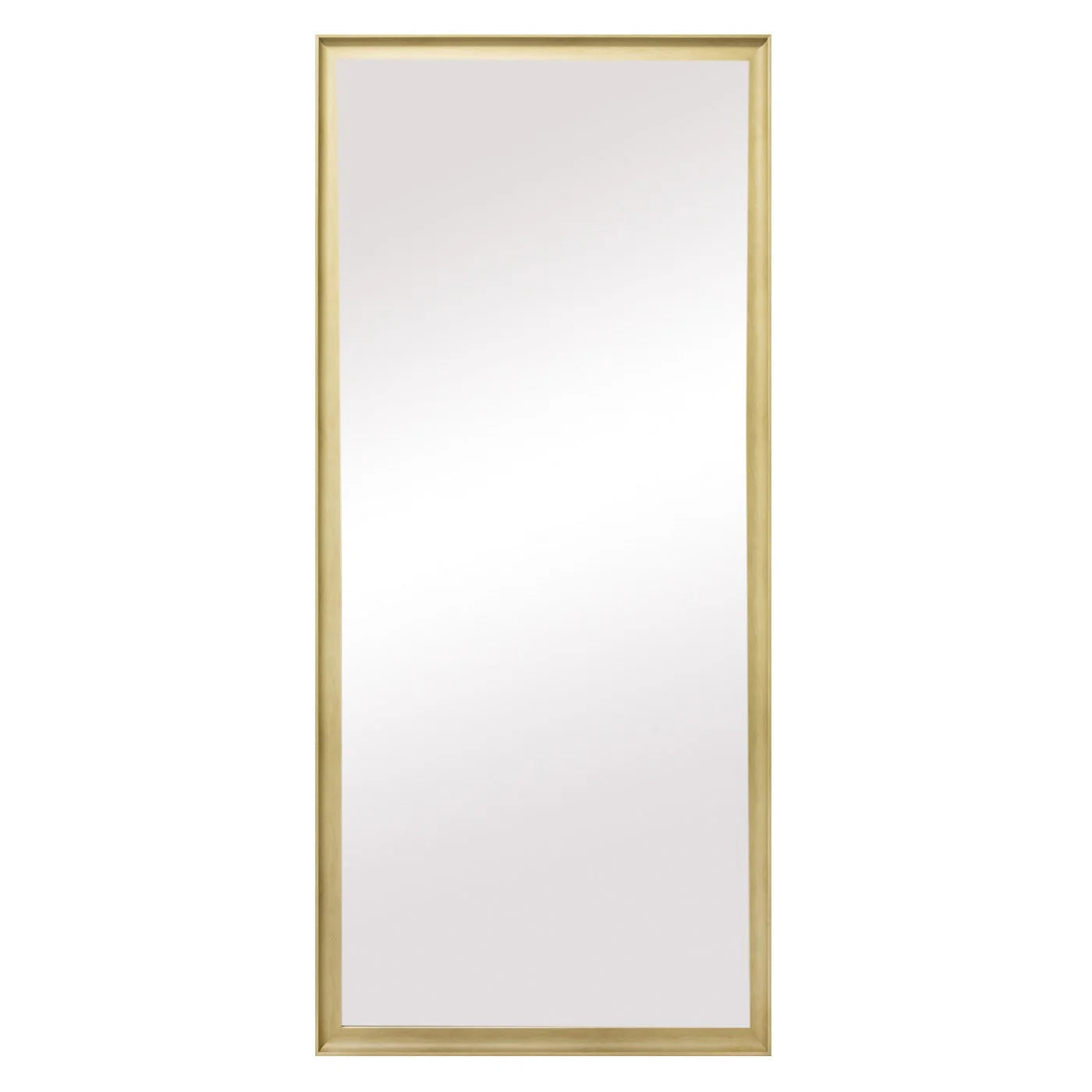 Vashly Natural Floor Mirror