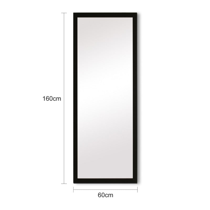 Bronwyn Slim Black Full Length Mirror