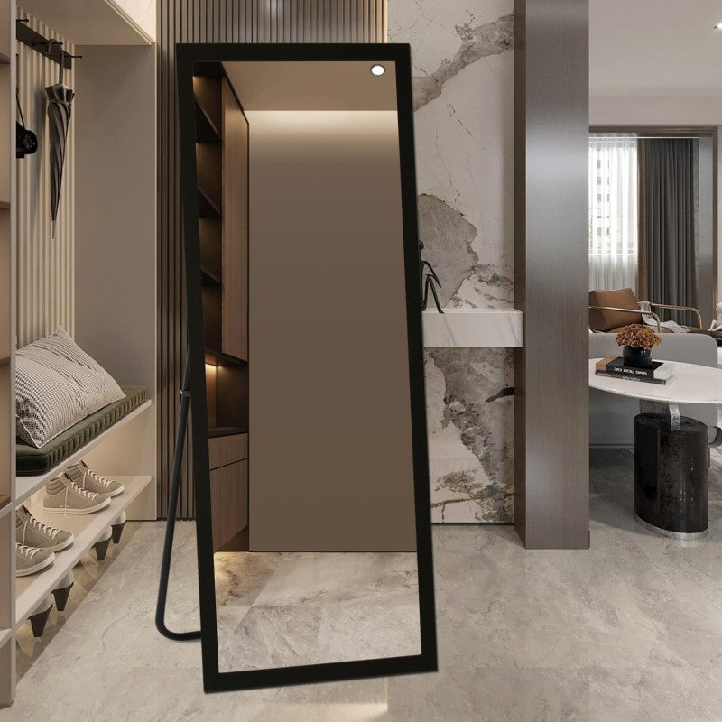 Bronwyn Slim Black Full Length Mirror