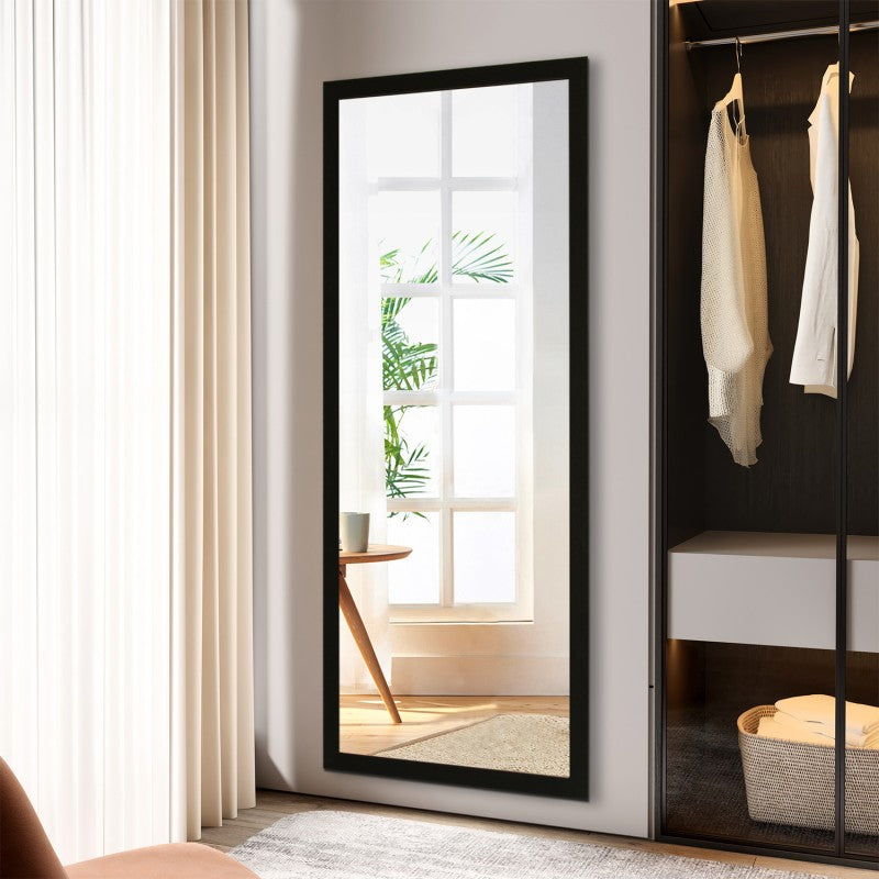 Bronwyn Slim Black Full Length Mirror