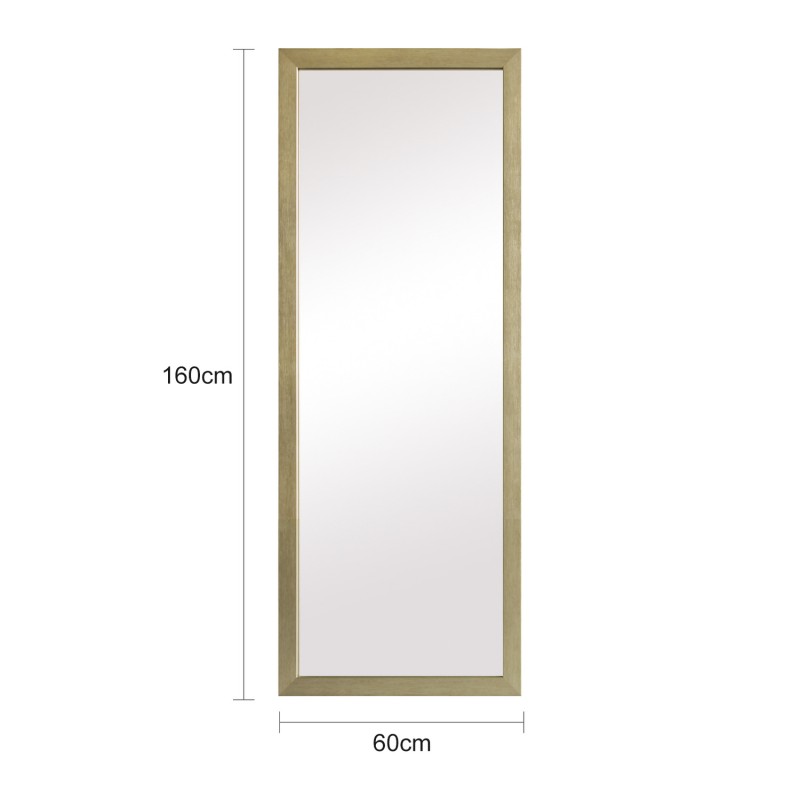 Bronwyn Slim Champagne Full Length Mirror