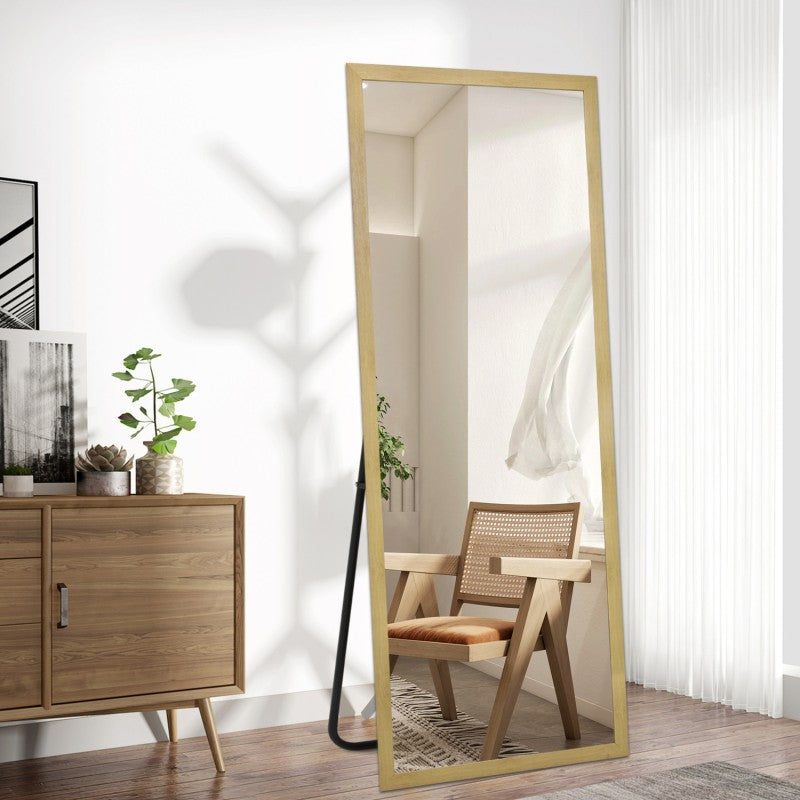 Bronwyn Slim Natural Full Length Mirror