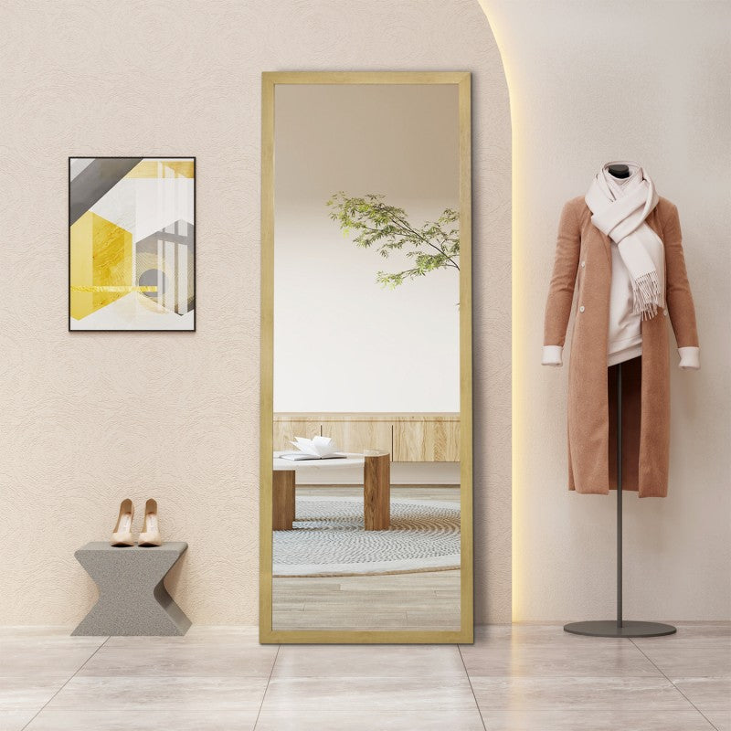Bronwyn Slim Natural Full Length Mirror