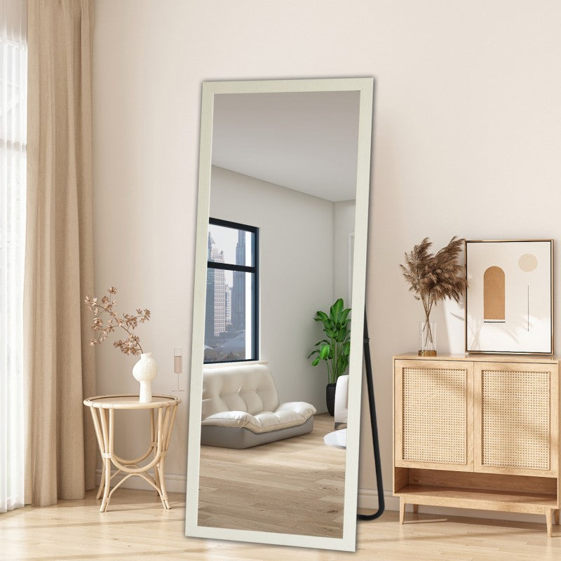 Bronwyn Slim White Full Length Mirror