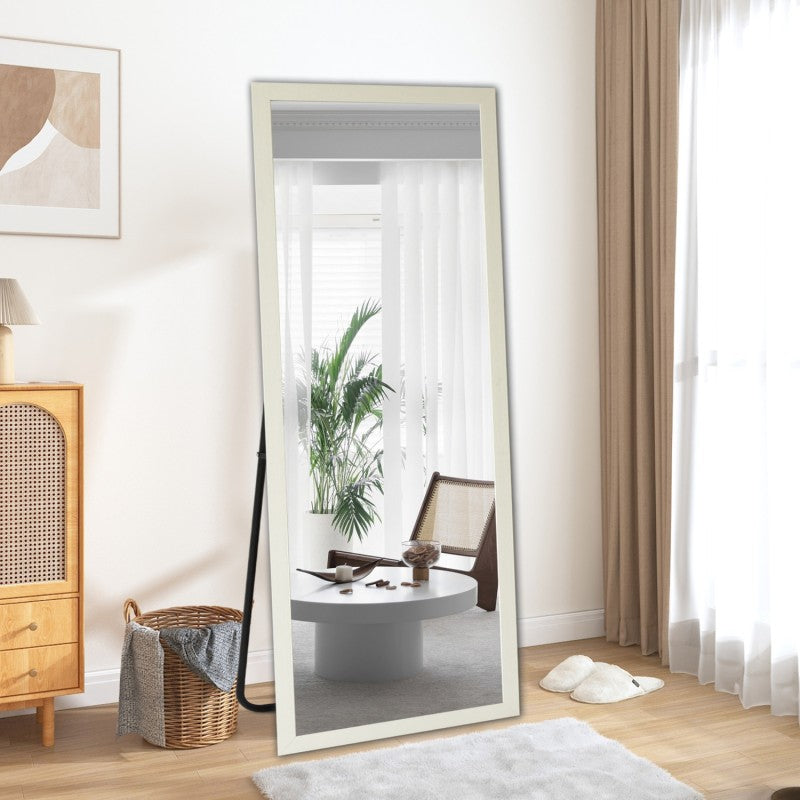 Bronwyn Slim White Full Length Mirror