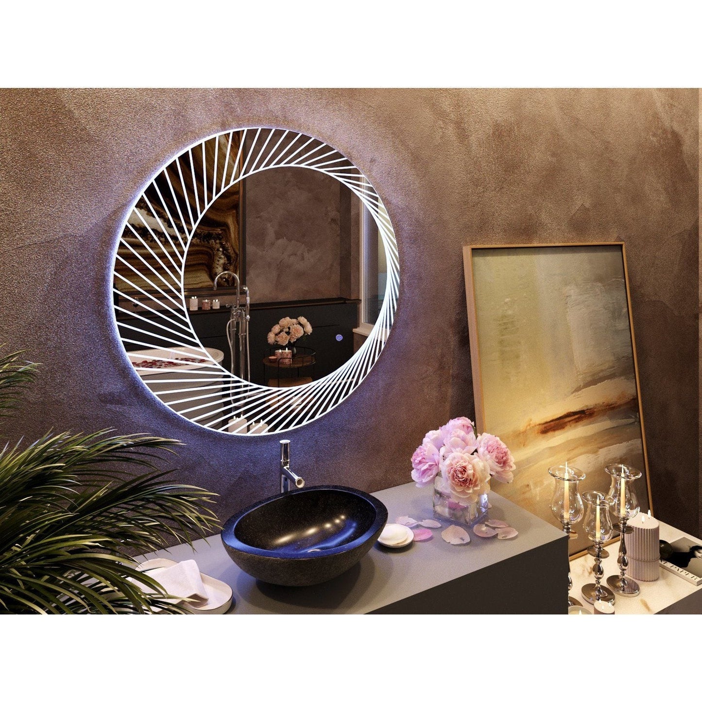 Belbagno Bucciano Backlit Bathroom Mirror