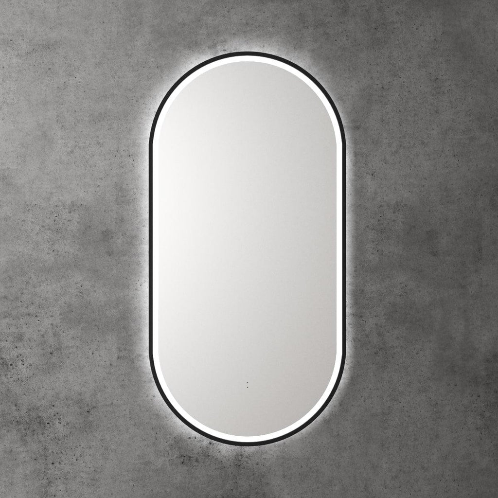 Beau Monde Pill Shape LED Mirror