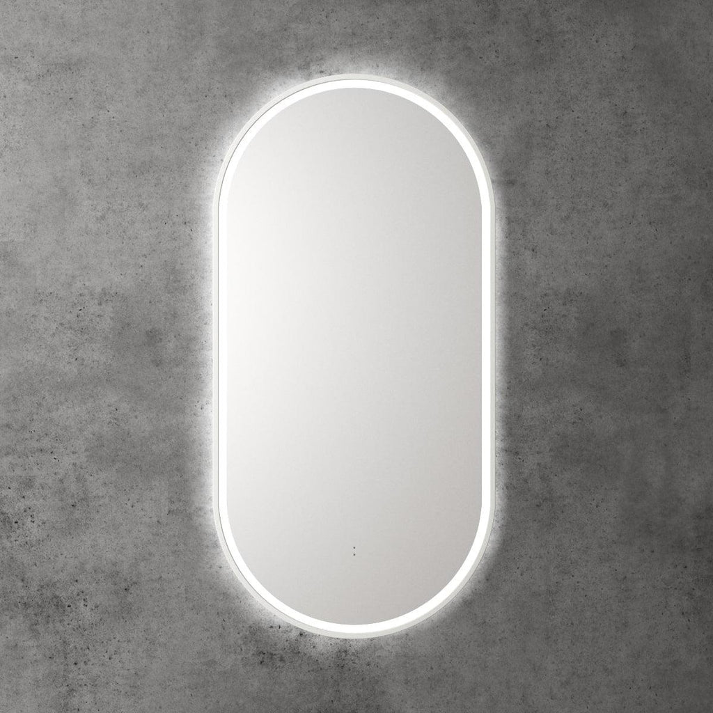 Beau Monde Pill Shape LED Mirror