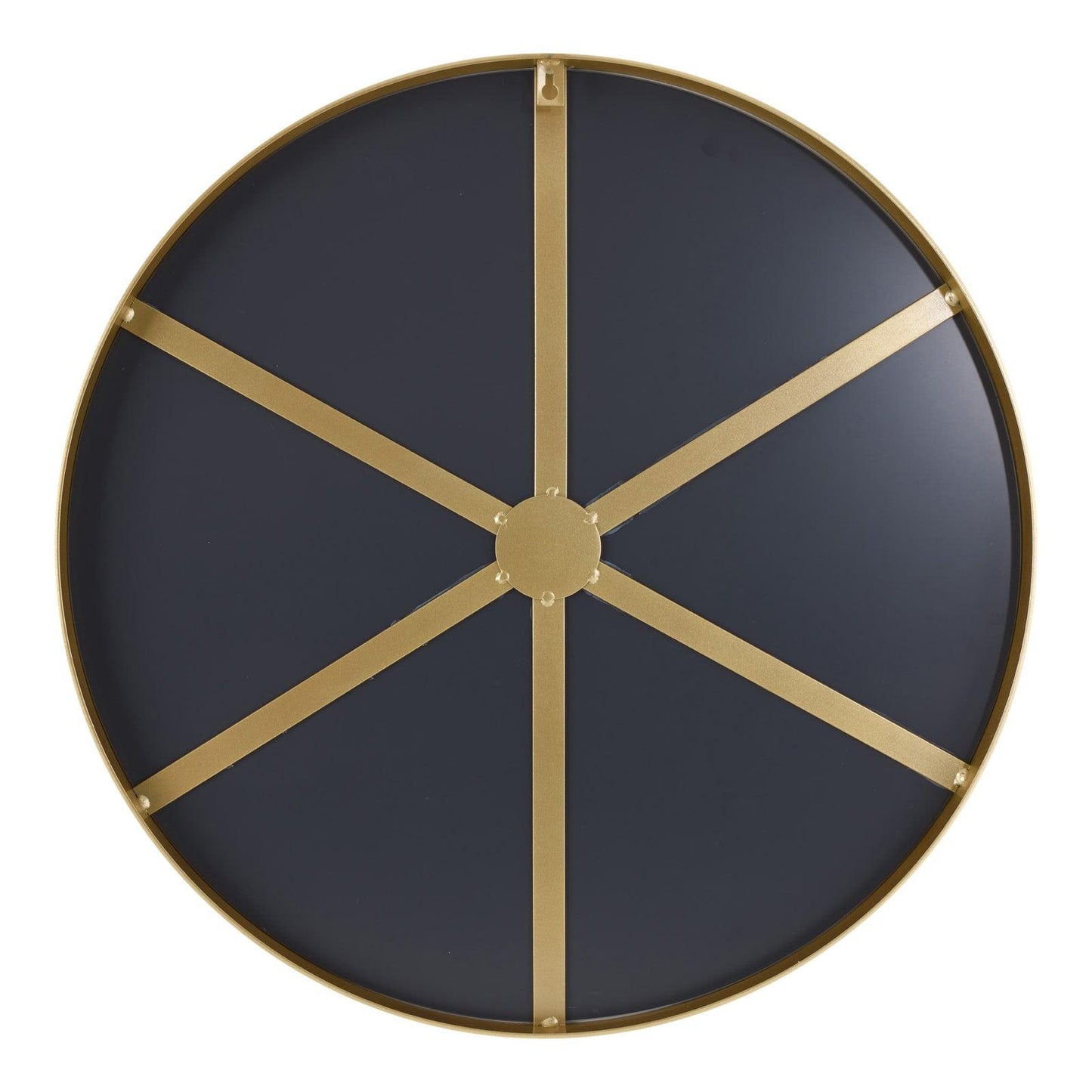 Cassius Gold Round Mirror
