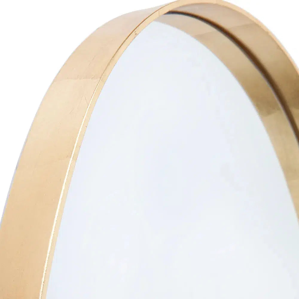 Lucille Oval Wall Mirror – Gold